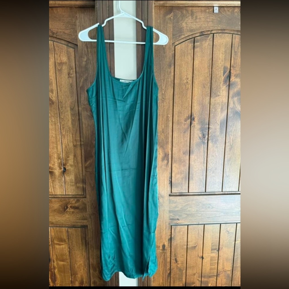 Abercrombie satin dress size Large Tall